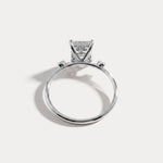 Liora丨2CT Radiant Cut Lab Grown Diamond Three Stones Engagment Ring - Rings