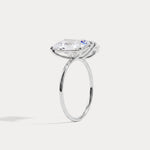 Ivory丨6CTW Lab Grown Diamond Toi Et Moi Engagement Ring In 14K Solid Gold/Platinum - Rings