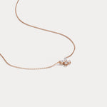 0.5CTW Lab Grown Diamond Butterfly Necklace In 14K Solid Gold/Platinum - Necklaces
