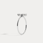 0.51CTW Lab Grown Diamond Floral Ring - Rings