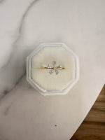 0.51CTW Lab Grown Diamond Floral Ring - Rings