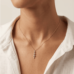 Forever Mood | Graduated Linear Drop Necklace - Necklaces