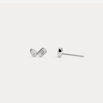 Toi et Moi Pear & Emerald Lab-Grown Diamond Stud Earrings - Earrings