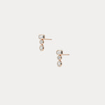 Geometric Mixed-Cut Lab-Grown Diamond Stud Earrings - Earrings