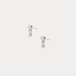 Geometric Mixed-Cut Lab-Grown Diamond Stud Earrings - Earrings