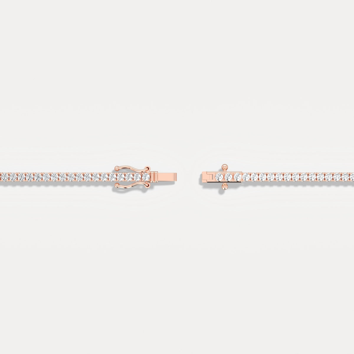 3 Carat Lab - Grown Diamond Tennis Bracelet in 14K Gold/Platinum – Classic & Timeless - Bracelets