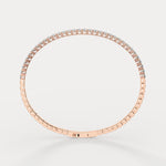 2.4CTW Lab - grown Diamond Ice Cube Flexible Bracelet In 14K Solid Gold - Bracelets