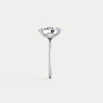 Olivia丨3CT Three - Stone Lotus - Inspired Lab - grown Diamond Engagement Ring - Rings