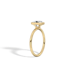 Nyla丨14K Solid Gold 1CT Solitaire Lab - Grown Diamond Bezel Engagement Ring - Rings