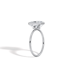 Nyla丨14K Solid Gold 2CT Solitaire Lab - Grown Diamond Bezel Engagement Ring - Rings