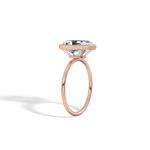 Nyla丨14K Solid Gold 3CT Solitaire Lab - Grown Diamond Bezel Engagement Ring - Rings