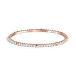 4.30CTW Lab - grown Diamond Flexible Tennis Bracelets - Bracelets