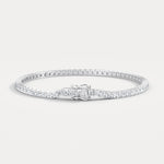5Carat Lab - Grown Diamond Tennis Bracelet in 14K Gold/Platinum – Classic & Timeless - Bracelets