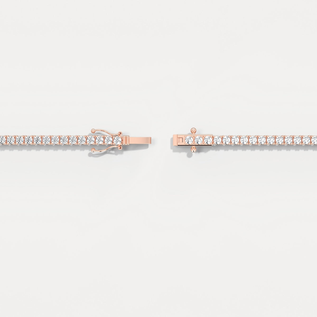 5Carat Lab - Grown Diamond Tennis Bracelet in 14K Gold/Platinum – Classic & Timeless - Bracelets