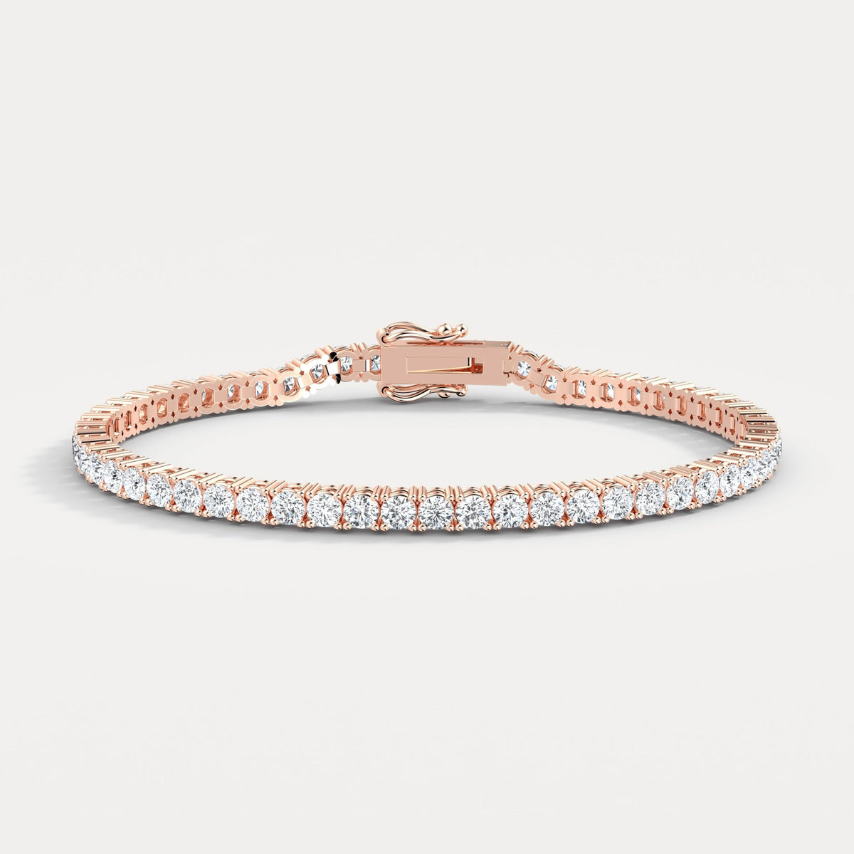 6Carat Lab - Grown Diamond Tennis Bracelet in 14K Gold/Platinum – Classic & Timeless - Bracelets