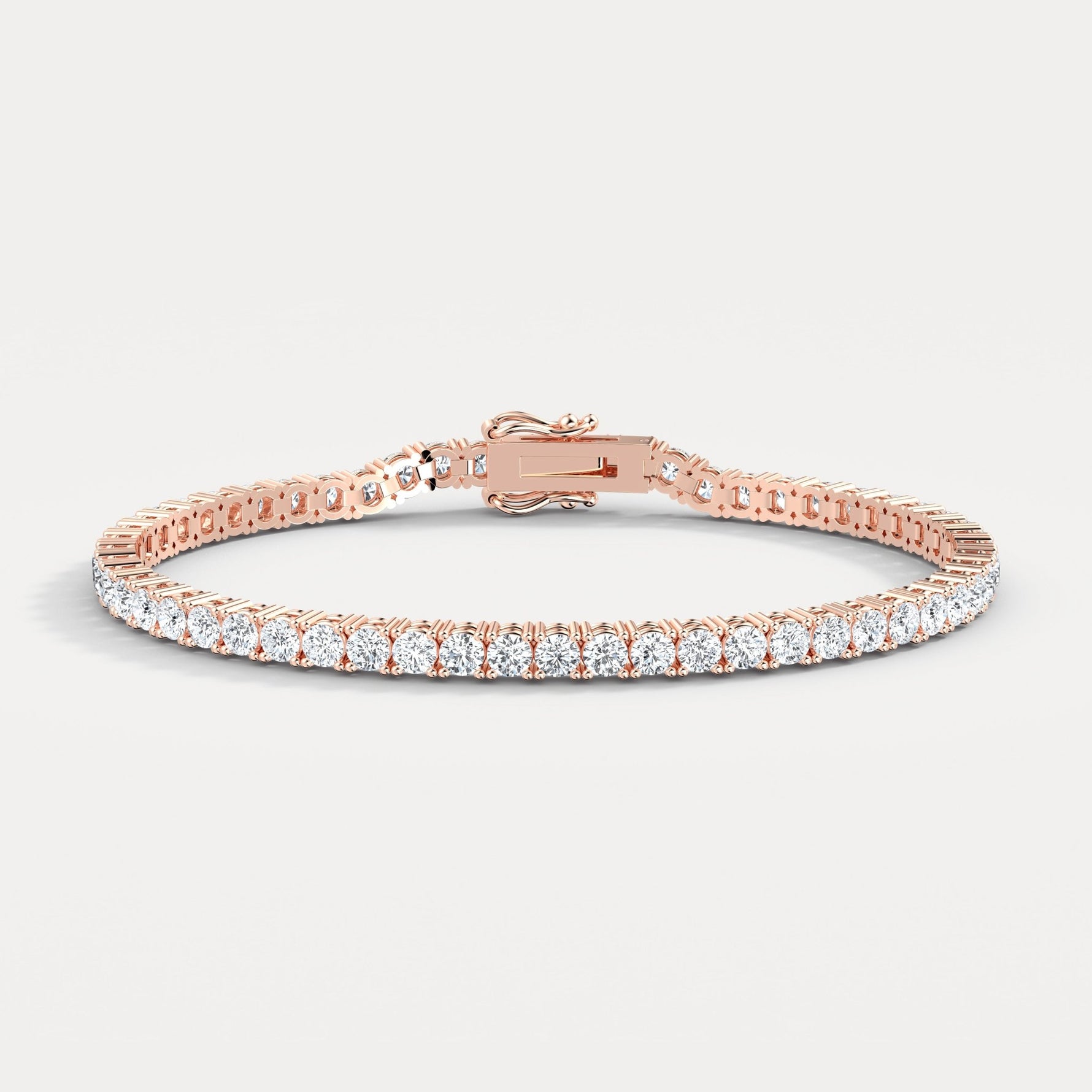 6Carat Lab - Grown Diamond Tennis Bracelet in 14K Gold/Platinum – Classic & Timeless - Bracelets