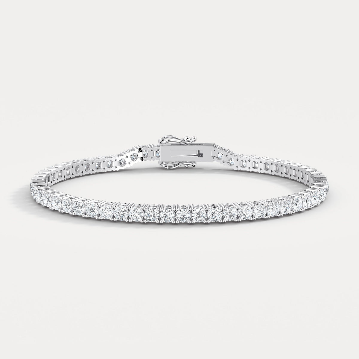 6Carat Lab - Grown Diamond Tennis Bracelet in 14K Gold/Platinum – Classic & Timeless - Bracelets
