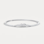 2Carat Lab - Grown Diamond Tennis Bracelet in 14K Gold/Platinum – Classic & Timeless - Bracelets
