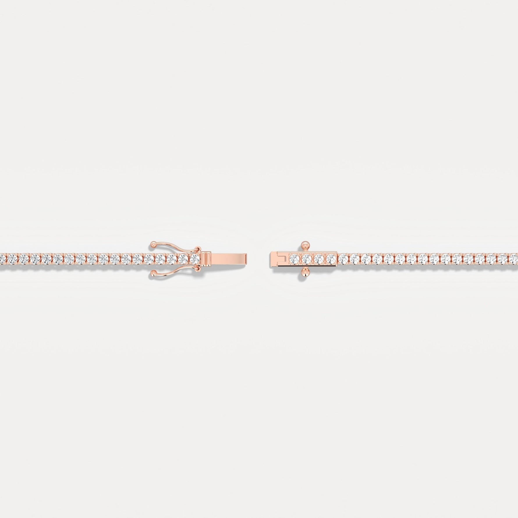 2Carat Lab - Grown Diamond Tennis Bracelet in 14K Gold/Platinum – Classic & Timeless - Bracelets