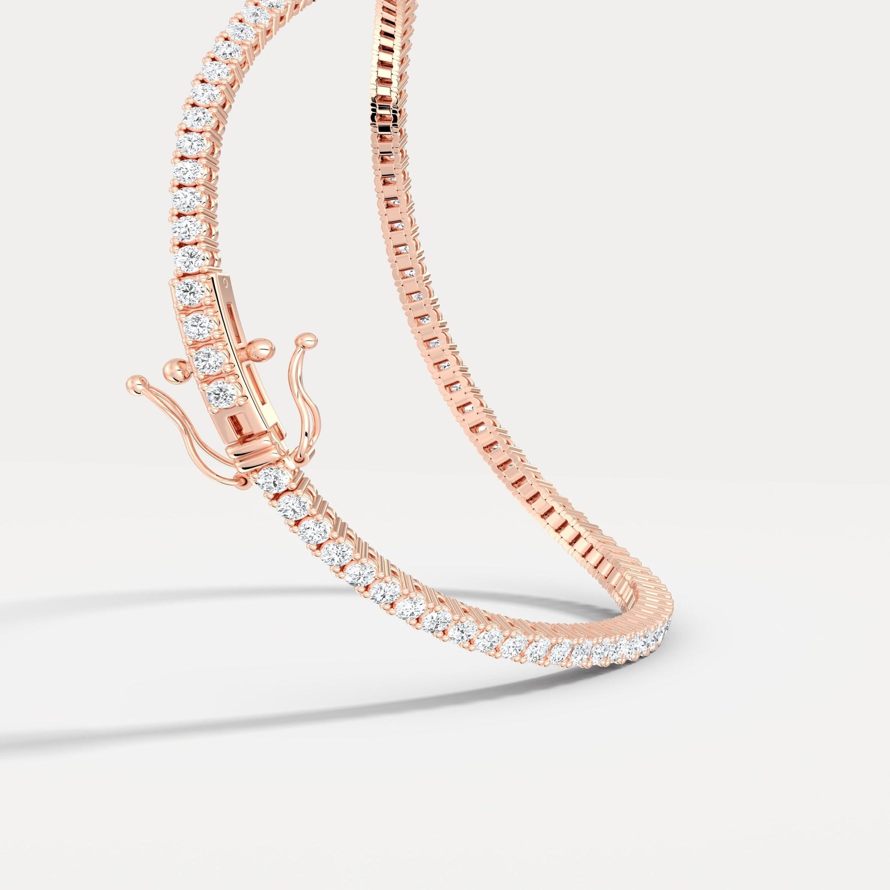 2Carat Lab - Grown Diamond Tennis Bracelet in 14K Gold/Platinum – Classic & Timeless - Bracelets