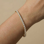 Brilliance Lab Created Diamond 1.00 CTW Tennis Bracelet in 925 Silver - Bracelets