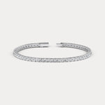 5 CTW Lab - Grown Diamond Tennis Bracelet in Sterling Silver - Bracelets