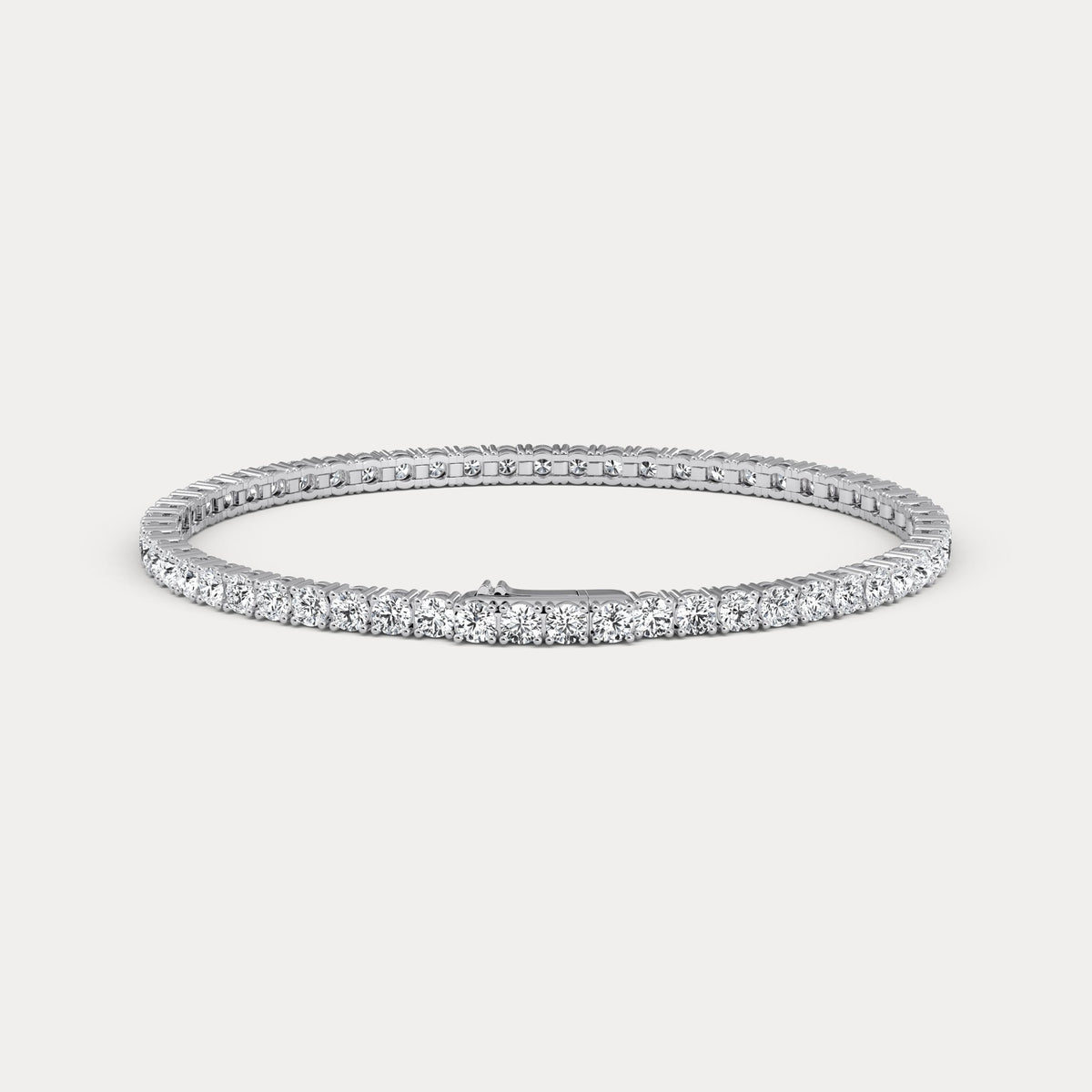 5 CTW Lab - Grown Diamond Tennis Bracelet in Sterling Silver - Bracelets