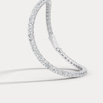 5 CTW Lab - Grown Diamond Tennis Bracelet in Sterling Silver - Bracelets