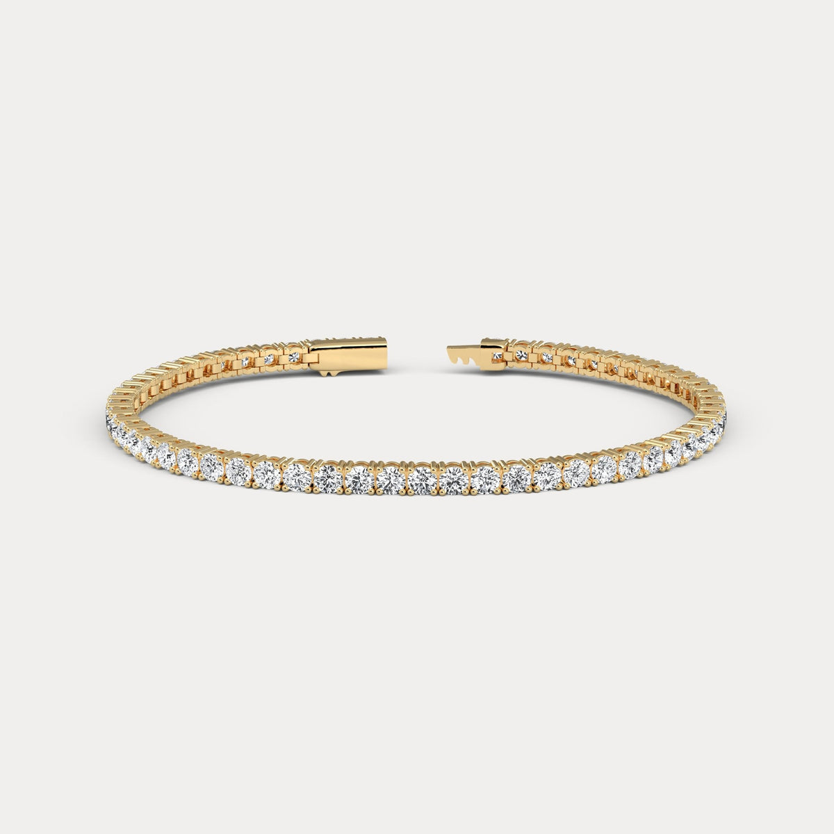 5 CTW Lab - Grown Diamond Tennis Bracelet in Sterling Silver - Bracelets