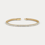5 CTW Lab - Grown Diamond Tennis Bracelet in Sterling Silver - Bracelets