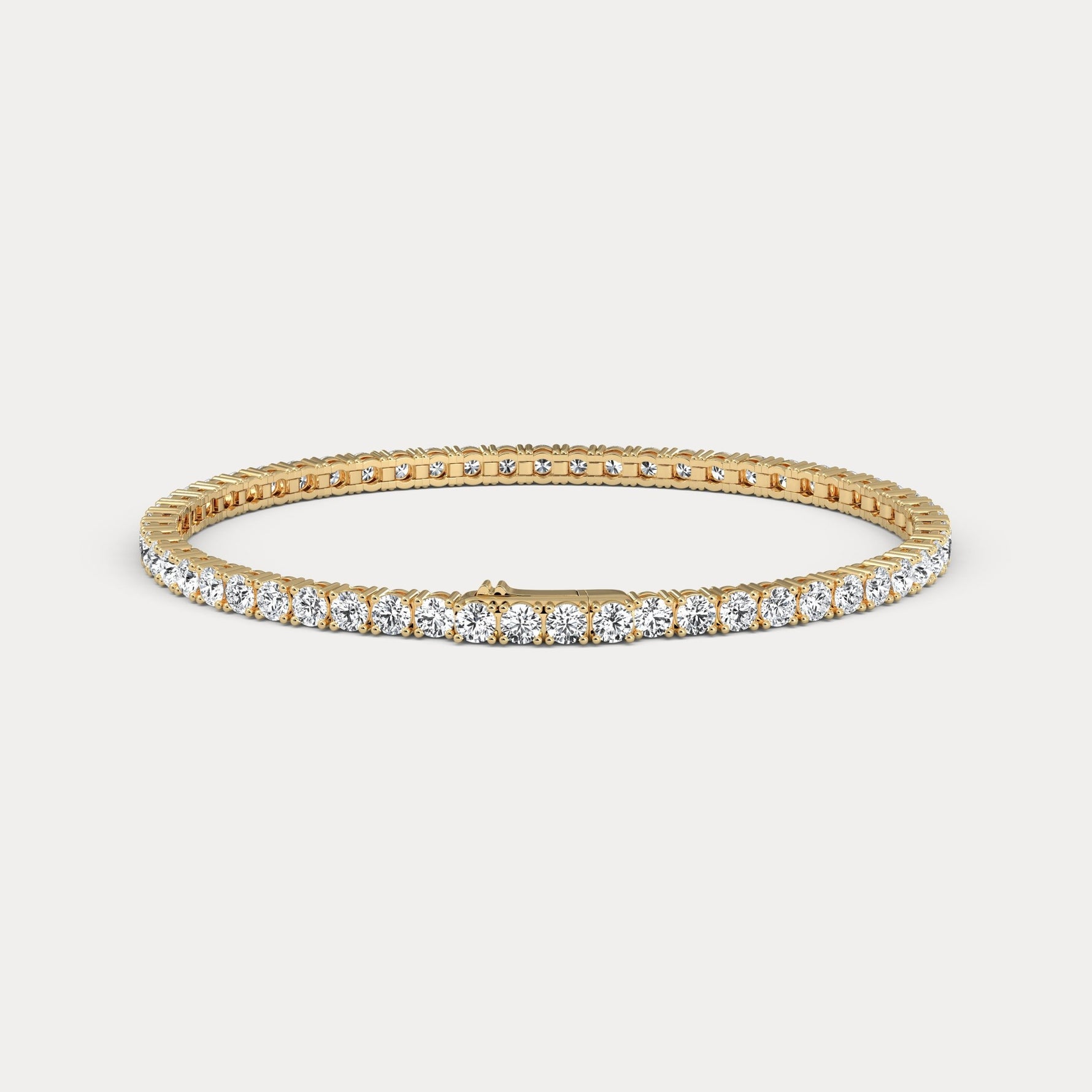 5 CTW Lab - Grown Diamond Tennis Bracelet in Sterling Silver - Bracelets