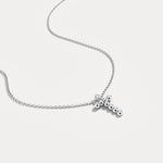 Letter T Initial Necklace Bubble Pendant - Necklaces