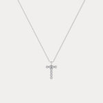 Sterling Silver Initial Letter Necklace – Bubble Pendant - Necklaces