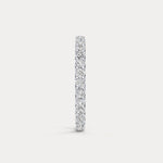 1.35 CTW Lab - Grown Diamond Classic Full Eternity Ring in Sterling Silver - Rings