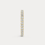 1.35 CTW Lab - Grown Diamond Classic Full Eternity Ring in Sterling Silver - Rings