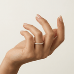 1.35 CTW Lab - Grown Diamond Classic Full Eternity Ring in Sterling Silver - Rings