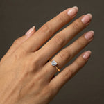 Lab - Grown Diamond Solitaire Ring in Sterling Silver - Rings