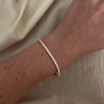 5Carat Lab - Grown Diamond Tennis Bracelet in 14K Gold/Platinum – Classic & Timeless - Bracelets
