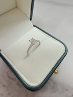 Suri丨Emerald Cut Solitaire Pave 1CT Lab Grown Engagement Ring - Rings
