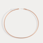 Bubble Lab - Grown Diamond Open Cuff Bangle in 14K Gold/Platinum - Bracelets