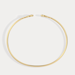 Bubble Lab - Grown Diamond Open Cuff Bangle in 14K Gold/Platinum - Bracelets