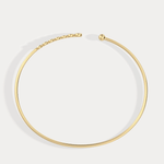 Graduated Lab - Grown Diamond Open Cuff Bangle in 14K Gold/Platinum - Bracelets