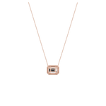 2CT Lab Grown Diamond Bezel Set Pendant Neckalce In 14K Solid Gold/Platinum - Necklaces