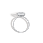 Minimalist Radiant Cut 2CT Lab Diamond Engagement Ring - Rings