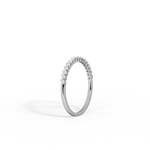 0.26CTW Half Eternity Stackable Ring - 
