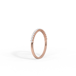0.26CTW Half Eternity Stackable Ring - 