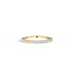0.26CTW Half Eternity Stackable Ring - 