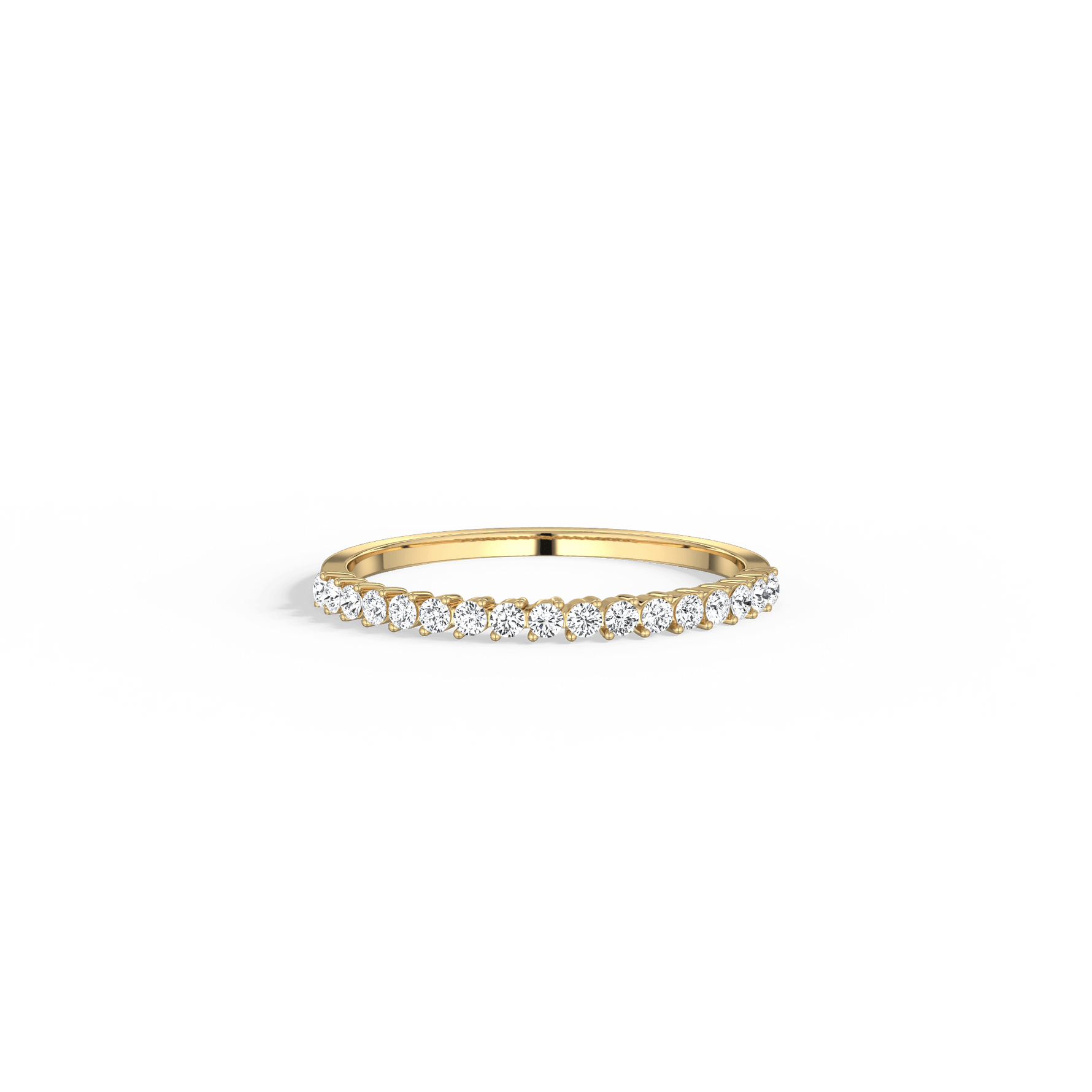 0.26CTW Half Eternity Stackable Ring - 