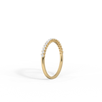 0.26CTW Half Eternity Stackable Ring - 