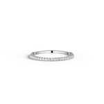 0.18CTW Half Eternity Stackable Ring - 